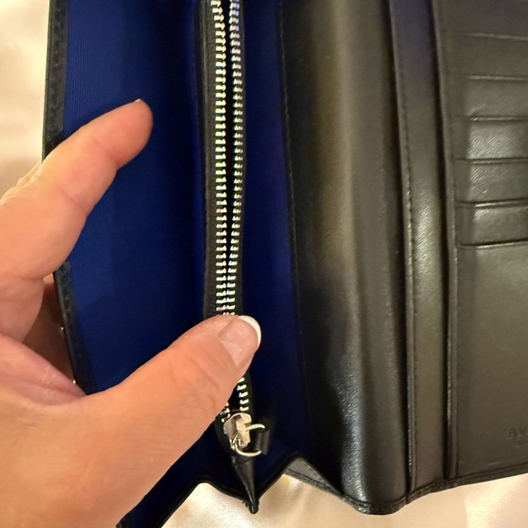 Bvlgari Leather Logo Clip Double Hook Wallet Black authentic preloved. - Picture 9 of 13